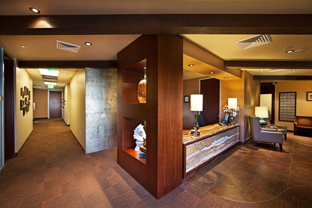 Scottsdale Office Rentals - Lux Lobby Wide View