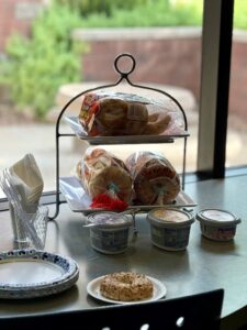 office rental space with bagel bar in Scottsdale.