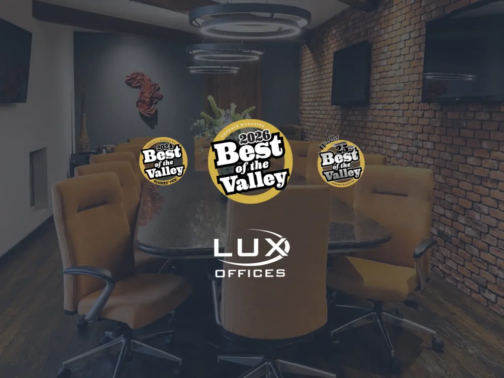 best of the valley award winner for best co-working space in Phoenix.