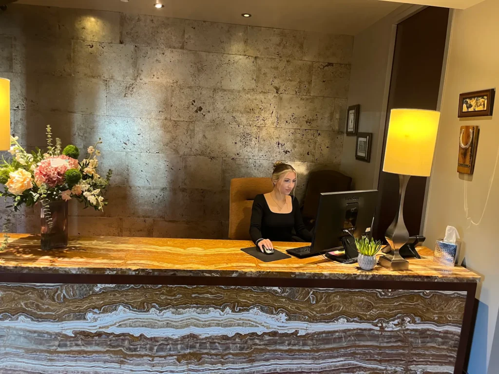 commercial real estate office reception services